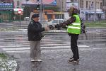 Kolportaż przy skrzyżowaniach